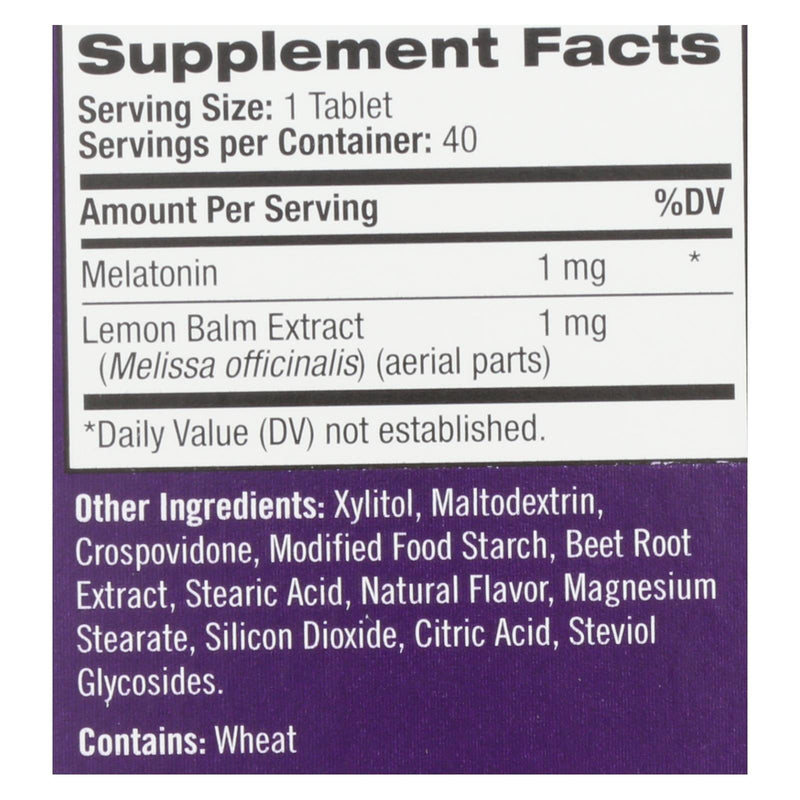 Natrol - Melatn Kids 1mg Fd Straw - 1 Each - 40 Tab - Orca Market