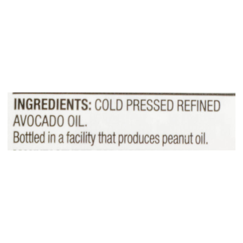 Spectrum Naturals - Avocado Oil Rfnd Cld Prsd - Case Of 6 - 16 Fz - Orca Market