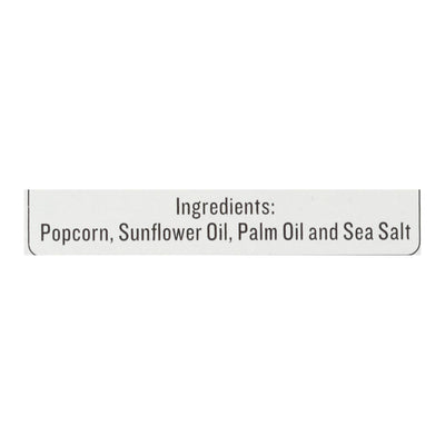 Skinnypop Popcorn - Popcorn Micro Sea Salt 3pk - Case Of 12 - 3/2.8 Oz - Orca Market