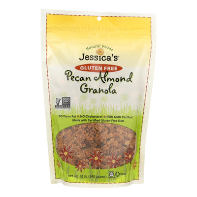 Jessica's Natural Foods Gluten Free Pecan Almond Granola - Case Of 12 - 11 Oz - Orca Market