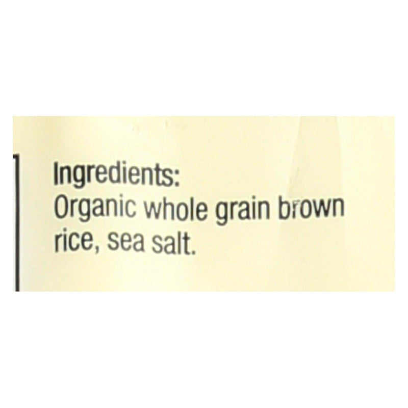 Lundberg Family Farms - Rice Cake Brown Saltd - Case Of 6-8.5 Oz - Orca Market