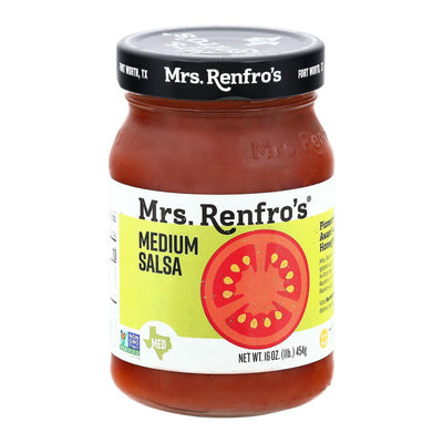 Mrs. Renfro's Fine Foods Salsa Medium - Case Of 6 - 16 Oz. - Orca Market