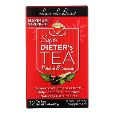 Laci Le Beau Maximum Strength Super Dieter's Tea - 12 Tea Bags - Orca Market