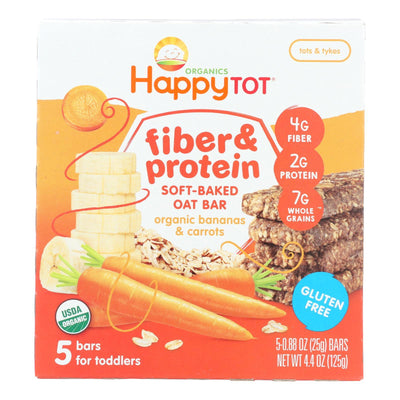 Happy Tot Happy Tot Fiber And Protein - Apple Peach Pumpkin And Cinnamon - Case Of 6 - 0.88 Oz. - Orca Market