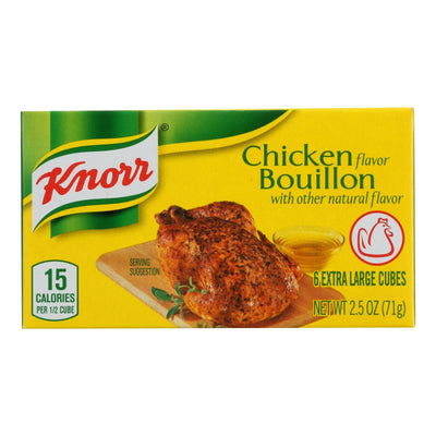 Knorr Bouillon Cubes - Chicken - Extra Large - 2.5 Oz - Case Of 24 - Orca Market