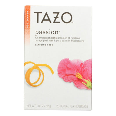 Tazo Tea Herbal Tea - Passion - Case Of 6 - 20 Bag - Orca Market