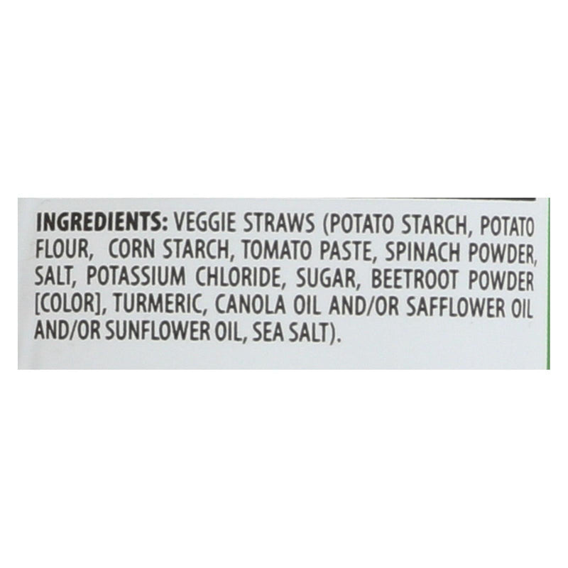 Sensible Portions Garden Veggie Straws - Sea Salt - Case Of 24 - 1 Oz. - Orca Market