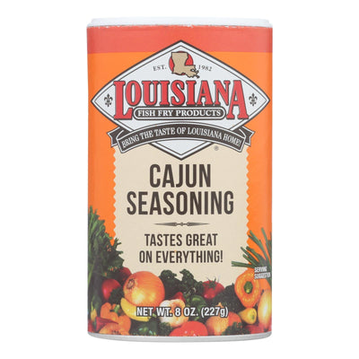 La Fish Fry Seasoning - Cajun - Case Of 12 - 8 Oz - Orca Market