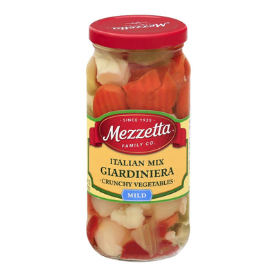 Mezzetta Italian Mix Giardiniera - Case Of 6 - 16 Oz. - Orca Market