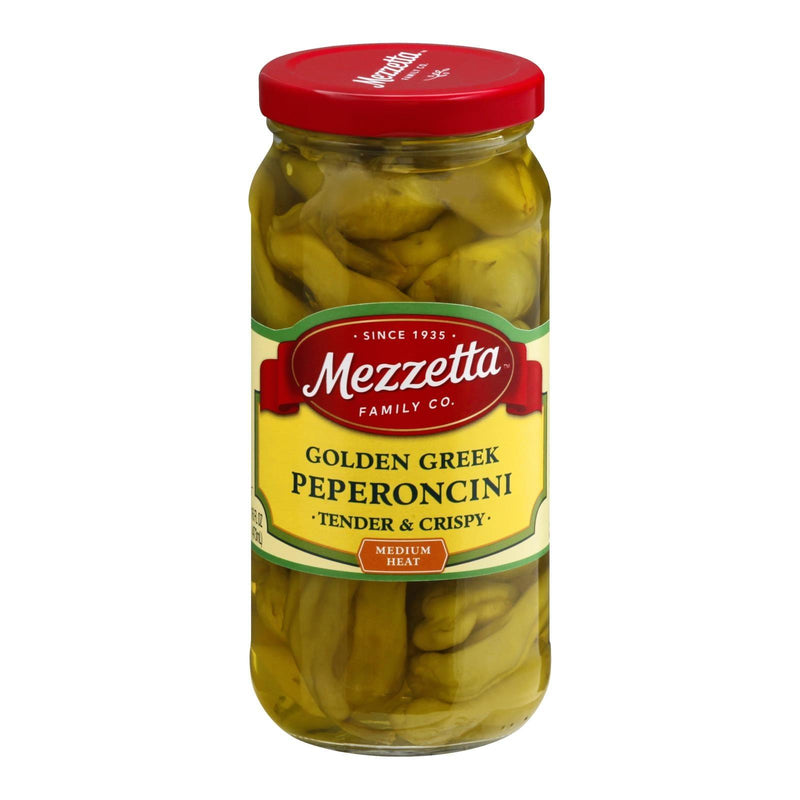 Mezzetta Greek Pepperoncini - Case Of 6 - 16 Ounce