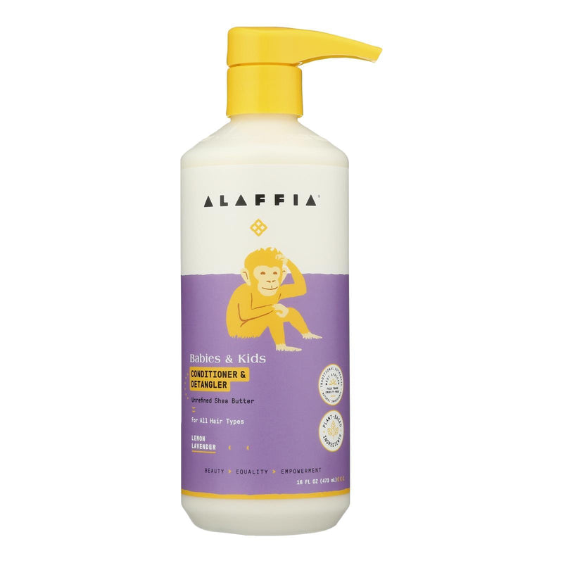 Alaffia - Kids Conditioner & Detang Lm Lavender - 1 Each -16 Ounce