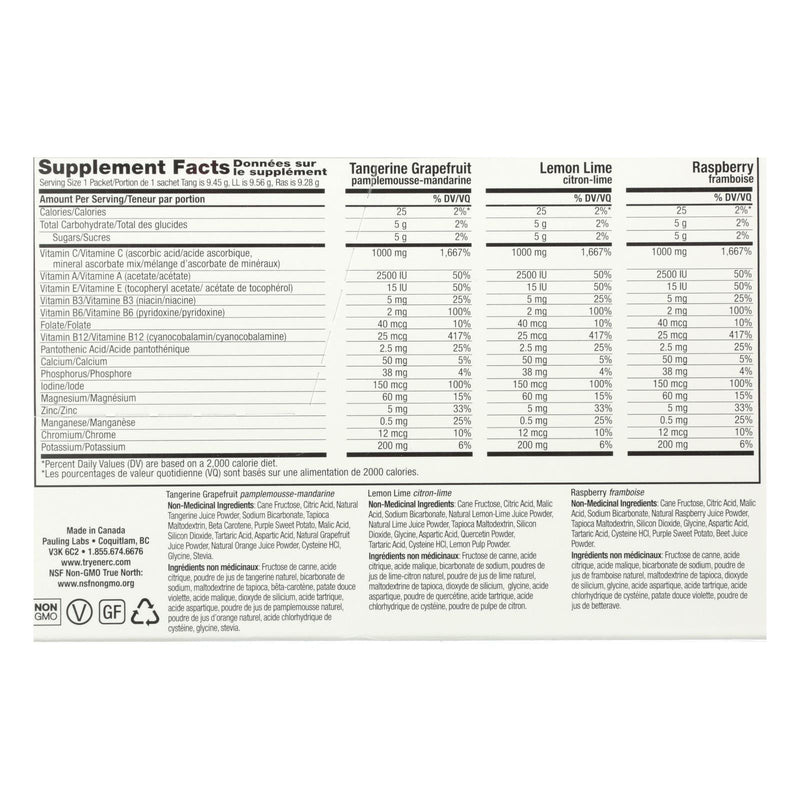 Ener-c - Variety Pack - 1000 Mg - 30 Packets - 1 Each - Orca Market