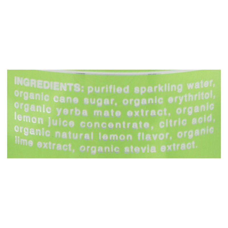 Clean Cause - Yerba Mate Lemon Lime Cln - Case Of 12 - 16 Fz - Orca Market