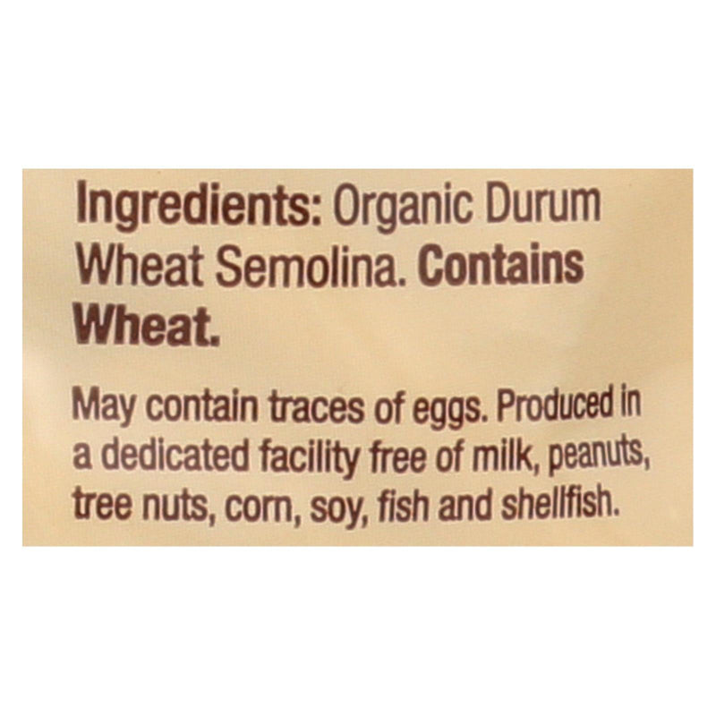 Bionaturae Pasta - Organic Durum Semolina Rigatoni - Case Of 12 - 16 Oz. - Orca Market