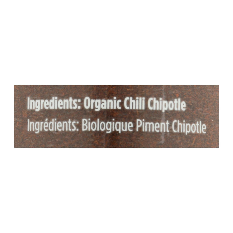 Spicely Organics - Organic Chili Chipotle - Ground - Case Of 3 - 1.7 Oz. - Orca Market