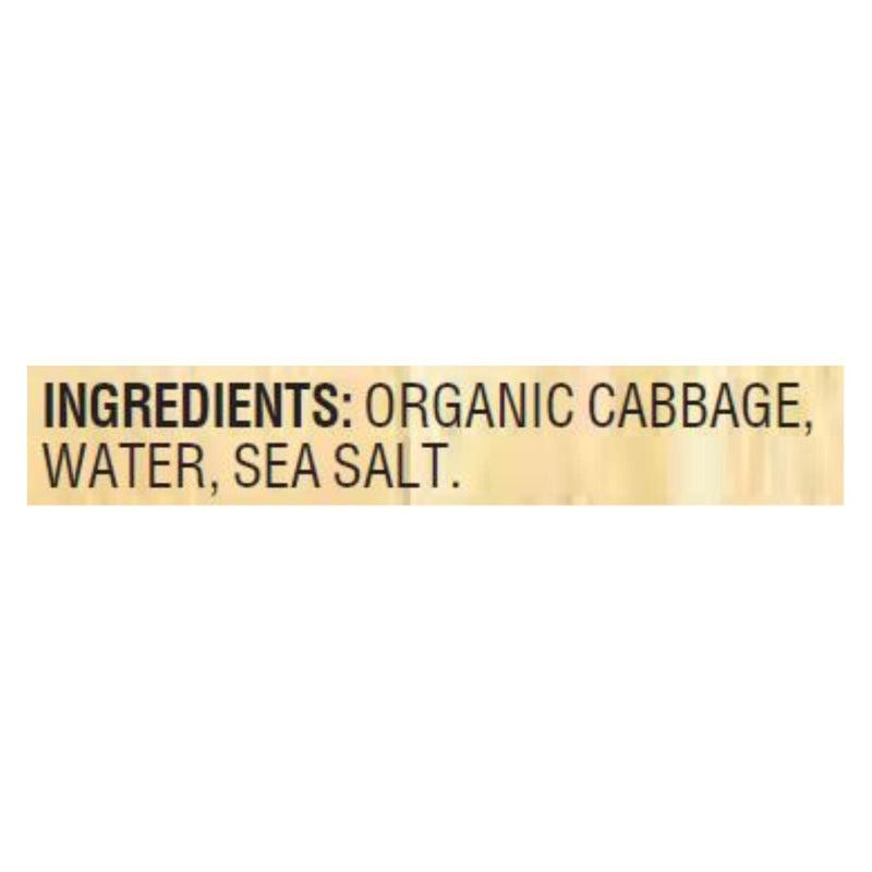 Woodstock Organic Sauerkraut - Case Of 12 - 16 Oz - Orca Market