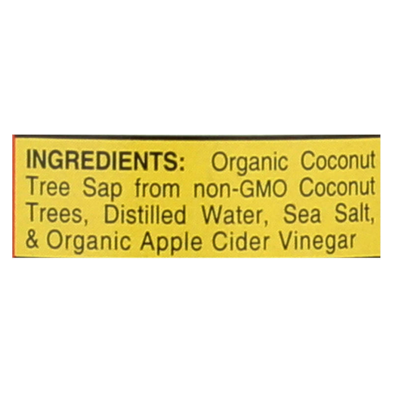 Bragg - Liquid Aminos - Organic - Coconut - Case Of 12 - 10 Fl Oz - Orca Market