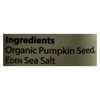 Eden Foods Organic Pocket Snacks - Pumpkin Seeds - Dry Roasted And Salted - 1 Oz - Case Of 12 - Orca Market