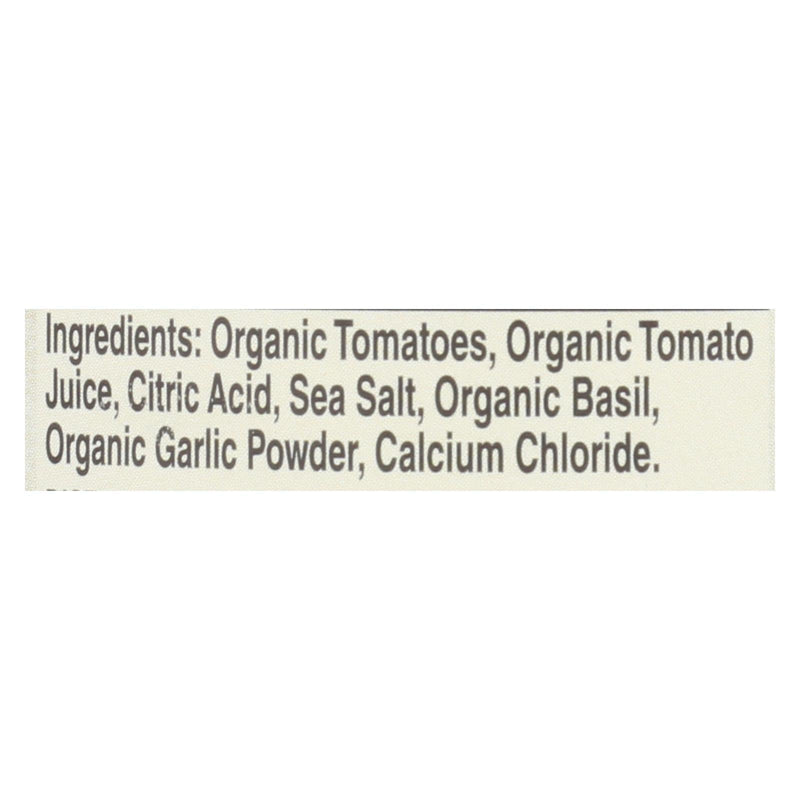 Muir Glen Diced Tomatoes Basil And Garlic - Tomato - Case Of 12 - 14.5 Oz. - Orca Market