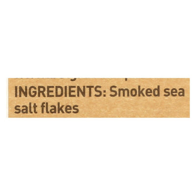 Maldon Flakes - Smoked Sea Salt - Case Of 6 - 4.4 Oz. - Orca Market