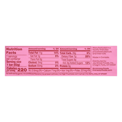 Over Easy - Breakfast Bar Apple Cinnamn - Case Of 12-1.8 Oz - Orca Market