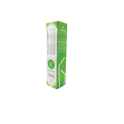 Repurpose Compostable Straws - Case Of 20 - 50 Count - Orca Market