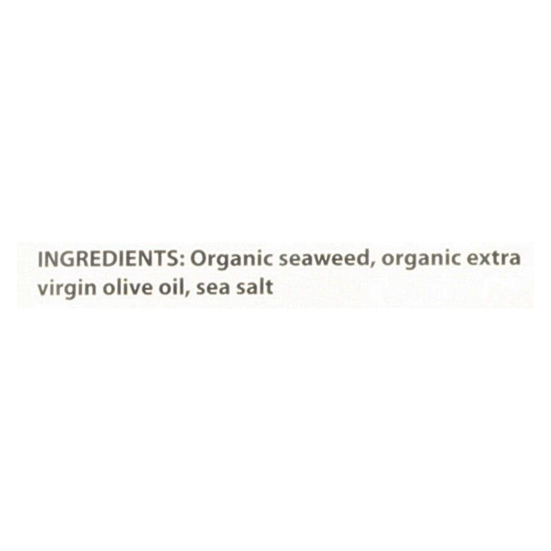 Seasnax Organic Premium Roasted Seaweed Snack - Original - Case Of 4 - 2.16 Oz. - Orca Market