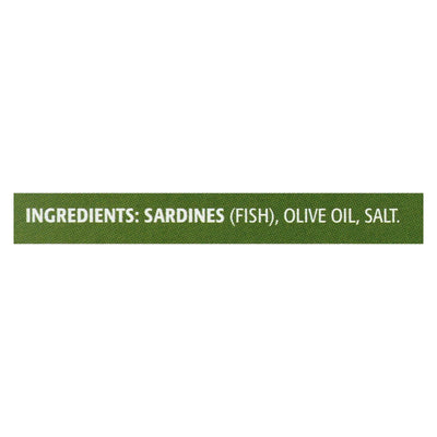 Season Skinless & Boneless Sardines In Pure Olive Oil - Case Of 12 - 3.75 Oz - Orca Market