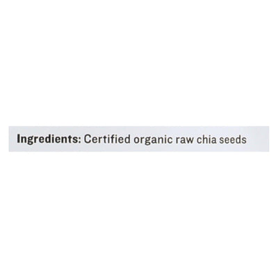 Sunfood Superfoods Raw Organic Chia Seeds - 1 Each - 1 Lb - Orca Market