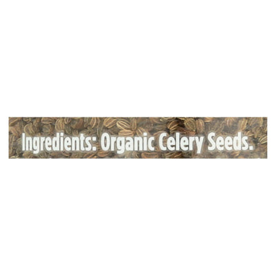 Spicely Organics - Organic Celery Seeds - Case Of 3 - 1.4 Oz. - Orca Market