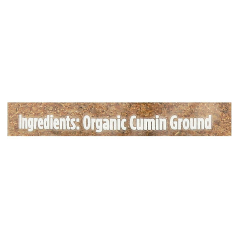 Spicely Organics - Organic Cumin - Ground - Case Of 3 - 1.7 Oz. - Orca Market