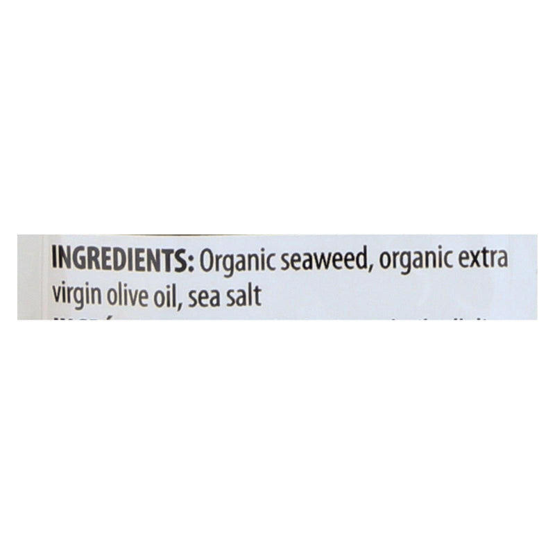 Seasnax Organic Classic Single - 5 Full Sheets - Case Of 12 - 0.36 Oz. - Orca Market