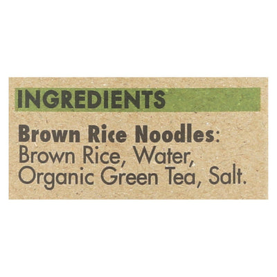 Star Anise Foods Noodles - Brown Rice - Vietnamese - With Organic Green Tea - 8.6 Oz - Case Of 6 - Orca Market