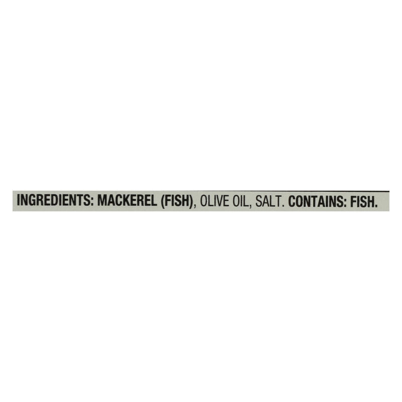 Season Brand Mackerels - Fillets - In Olive Oil - 4.375 Oz - Case Of 12 - Orca Market