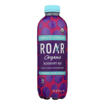 Roar Organic - Water Blueberry Acai - Case Of 12-18 Fz - Orca Market