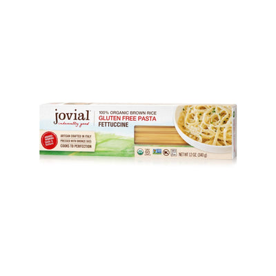 Jovial - Organic Brown Rice Pasta - Fettuccine - Case Of 12 - 12 Oz. - Orca Market