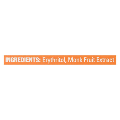 Monk Fruit In The Raw - Sweetner Monk Fruit N Raw Keto - Case Of 8-40 Pkt - Orca Market