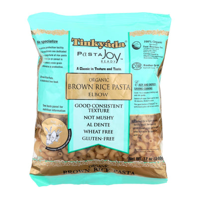 Tinkyada Organic Brown Rice Pasta - Elbows - Case Of 12 - 12 Oz - Orca Market