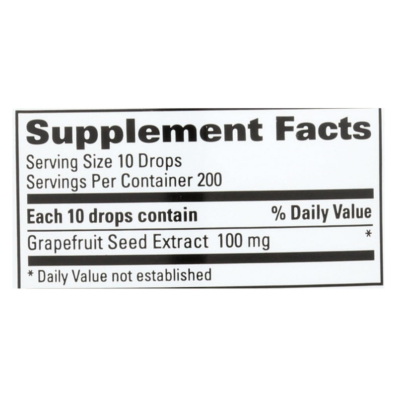 Nutribiotic - Supp Grapefruit Seed Concentrat - 1 Each 1-2 Fz - Orca Market