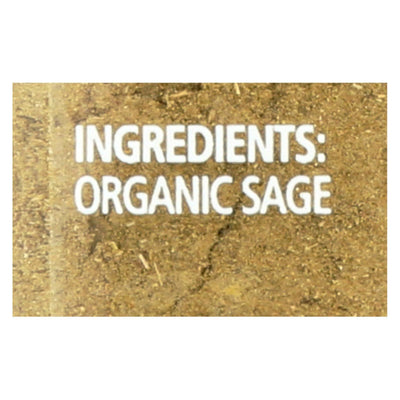 Simply Organic Sage Leaf - Organic - Ground - 1.41 Oz - Orca Market