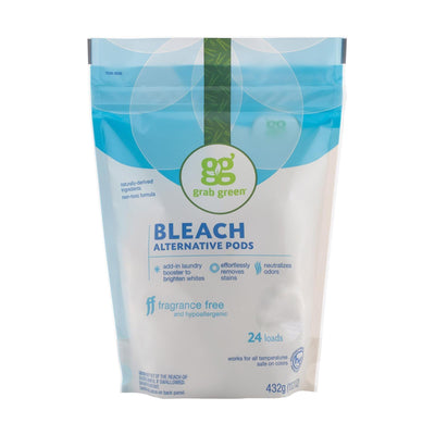 Grab Green Bleach Alternative - Fragrance Free - Case Of 6 - 24 Count - Orca Market