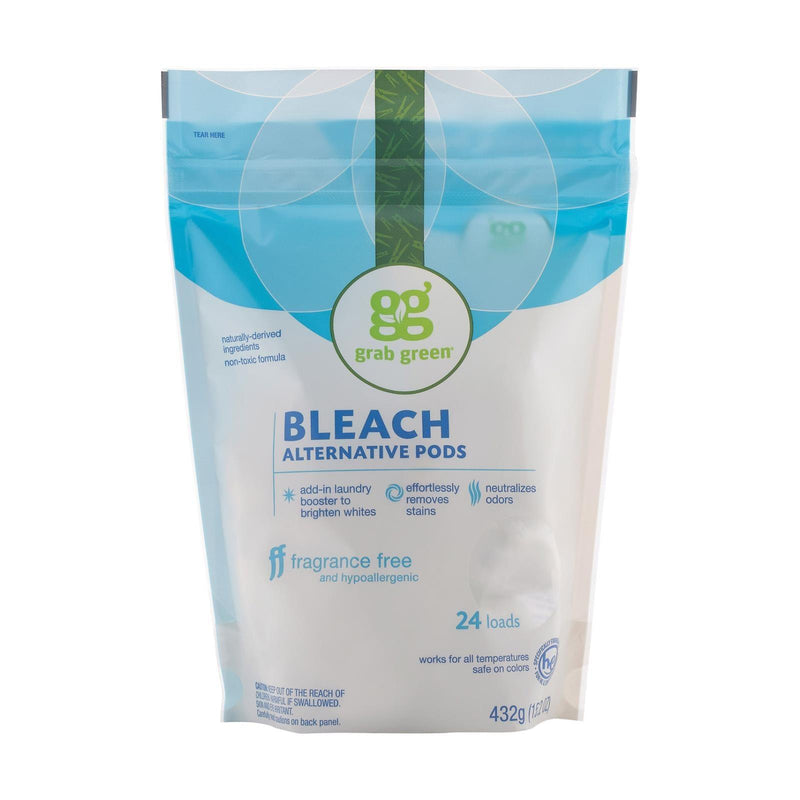 Grab Green Bleach Alternative - Fragrance Free - Case Of 6 - 24 Count - Orca Market