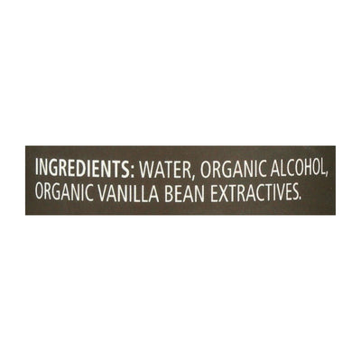 Frontier Herb Vanilla Extract - Organic - 4 Oz - Orca Market