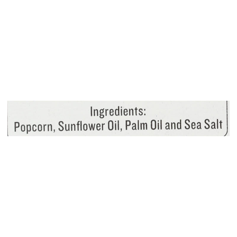 Skinnypop Popcorn - Popcorn Mirco Sea Salt - Case Of 6 - 6/2.8 Oz - Orca Market