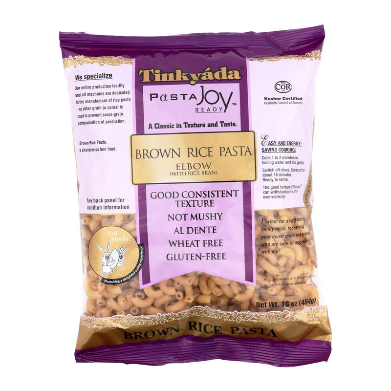 Tinkyada Brown Rice Elbows - Case Of 12 - 16 Oz - Orca Market