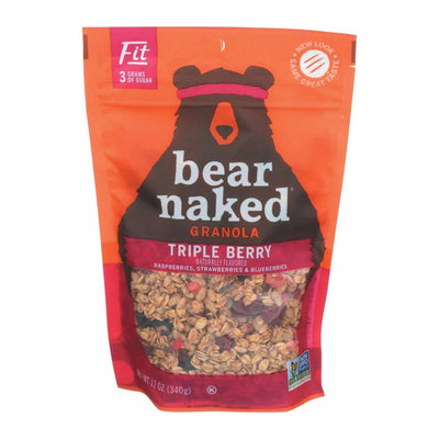 Bear Naked Granola - Triple Berry Fit - Case Of 6 - 12 Oz. - Orca Market