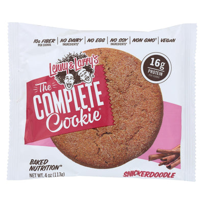 Lenny And Larry's Snickerdoodle Cookie - Cinnamon - Case Of 12 - 4 Oz. - Orca Market