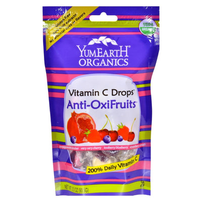 Yummy Earth Organic Vitamin C Drops - Anti-oxifruits - Case Of 6 - 3.3 Oz - Orca Market