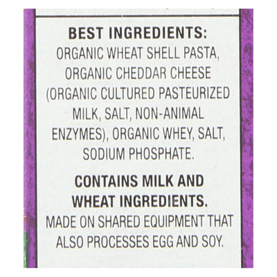 Annies Homegrown Macaroni And Cheese - Organic - Grass Fed - Shells And White Cheddar - 6 Oz - Case Of 12 - Orca Market