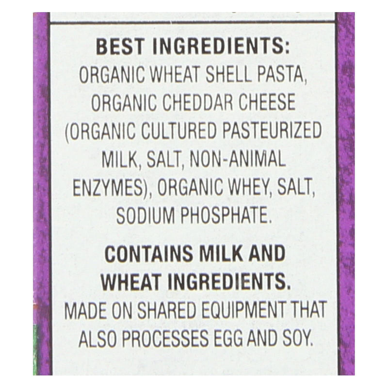 Annies Homegrown Macaroni And Cheese - Organic - Grass Fed - Shells And White Cheddar - 6 Oz - Case Of 12 - Orca Market